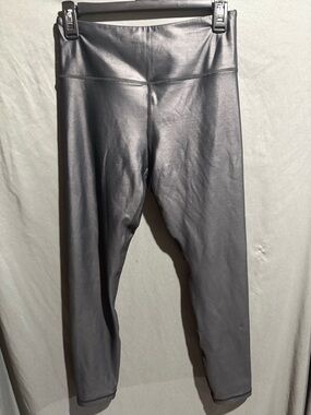 Zyia Black Faux Leather Leggings